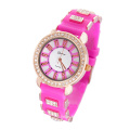 New fashion colorful silicone quartz watches for children (chen ai min)